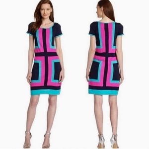 Lilly Pulitzer Isabella Colorblock Dress, Size M